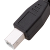 Bematik - Cable Usb Negro A Macho A Usb B Macho Impresora De 0.2 M Cu00100