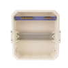 Bematik - Caja De Distribución Eléctrica De 8 Módulos De Empotrar De Plástico Abs Spn Ip40 Dd03300
