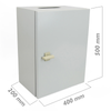 Bematik - Caja De Distribución Eléctrica Metálica Con Protección Ip65 Para Fijación A Pared 500x400x200mm Df02400