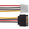 Bematik - Cable Alimentación Molex 4ph A Sata 15pm De 15cm Dl02400