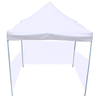 Primematik - Carpa Plegable 300x300cm Tienda Blanca Con Telas Laterales Ds02200