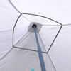 Primematik - Carpa Plegable 300x300cm Tienda Blanca Con Telas Laterales Ds02200