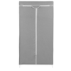 Primematik - Armario Ropero Guardarropa De Tela Desmontable 70 X 45 X 155 Cm Gris Dx00300