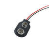 Bematik - Portapilas Con Conector Recto Para 1 Pila 6lf22 9v En09500