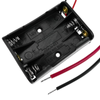 Bematik - Portapilas Plano Para 3 Pilas Aaa Lr03 De 1.5v Et01200