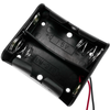 Bematik - Portapilas Plano Para 2 Pilas C Lr14 R14 De 1.5v Et02100