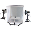 Bematik - Maleta De Estudio Fotográfico Portátil De 50cm Con Focos Y Trípode B Ew06300