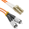 Bematik - Cable De Fibra Óptica Fc A Lc Multimodo Duplex 62.5/125 De 2 M Fj04200