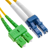 Bematik - Cable De Fibra Óptica Lc/pc A Sc/apc Monomodo Duplex 9/125 De 2 M Fk00300