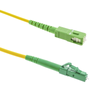 Bematik - Cable De Fibra Óptica Lc/apc A Sc/apc Monomodo Simplex G657a2 9/125 De 5 M Os2 Fk07500