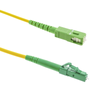 Bematik - Cable De Fibra Óptica Lc/apc A Sc/apc Monomodo Simplex G657a2 9/125 De 10 M Os2 Fk07600