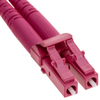 Bematik - Cable De Fibra Óptica Om4 Multimodo Mmf Duplex 50µm/125µm Lc-sc De 3m Fp08400