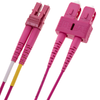 Bematik - Cable De Fibra Óptica Om4 Multimodo Mmf Duplex 50µm/125µm Lc-sc De 3m Fp08400