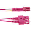 Bematik - Cable De Fibra Óptica Om4 Multimodo Mmf Duplex 50µm/125µm Lc-sc De 15m Fp08800