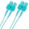 Bematik - Cable Om3 De Fibra Óptica Sc A Sc Multimodo Duplex 50/125 De 3m Fy03400