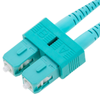 Bematik - Cable Om3 De Fibra Óptica Sc A Sc Multimodo Duplex 50/125 De 3m Fy03400