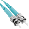 Bematik - Cable Om3 De Fibra Óptica Lc A St Multimodo Duplex 50/125 De 1m Fy07200