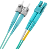 Bematik - Cable Om3 De Fibra Óptica Lc A St Multimodo Duplex 50/125 De 1m Fy07200
