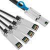 Bematik - Cable Minisas Sff-8088 A 4 Sfp+ Sff-8431 De 10 Gigabit De 2m Fz06200