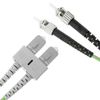 Bematik - Cable De Fibra Óptica Om5 Multimodo Duplex 50µm/125µm St/pc A Sc/pc 100gb De 2 M Gc05300