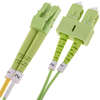 Bematik - Cable De Fibra Óptica Om5 Multimodo Duplex 50µm/125µm Lc/pc A Sc/pc 100gb De 2 M Gc08300