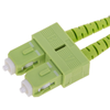Bematik - Cable De Fibra Óptica Om5 Multimodo Duplex 50µm/125µm Lc/pc A Sc/pc 100gb De 2 M Gc08300