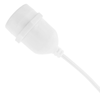 Primematik - Guirnalda 10 Bombillas Luces Con Casquillo E27 Exterior Ip44 Cable Eléctrico 10m Extensible Blanco Gi00700