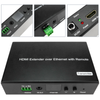 Bematik - Extensor Hdmi 1080p A Través De Cable Ethernet Cat.5e Cat.6 120m - Transmisor Control Remoto H.264 Hb02900