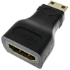 Bematik - Adaptador Hdmi De Hdmi Tipo A Hembra A Mini Hdmi Tipo C Macho Hd04400