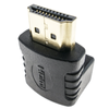 Bematik - Adaptador Hdmi De Tipo Hdmi-a Macho A Hdmi-a Hembra Acodado Arriba Hd04600