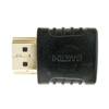 Bematik - Adaptador Hdmi De Tipo Hdmi-a Macho A Hdmi-a Hembra Acodado Arriba Hd04600