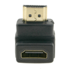 Bematik - Adaptador Hdmi De Tipo Hdmi-a Macho A Hdmi-a Hembra Acodado Abajo Hd04700