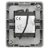 Bematik - Base De Superficie Estanca Ip54 10a 250v Con Interruptor Conmutador Led Ie00800