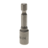 Tolsen - Llave De Vaso Hexagonal 3 Piezas De 1/4" Mm X 48 Mm Y Portabrocas De 1/4 De Tolsen Ih01600