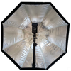 Bematik - Campana Reflectora Softbox De 120cm Octogonal Para Foco Flash Speedlite Con Nido De Abeja Jl09500