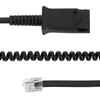 Bematik - Cable Compatible Con Plantronics Qd A Teléfono Rj9 Para Cisco 7900 Kg07300