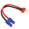 Bematik - Cable T Plug Macho A Ec3 Hembra De 10cm 14awg Carga Y Fuente Alimentación Km04800