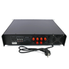 Bematik - Amplificador Para Sonorización Profesional De 550w 110v 4 Zonas Con Mic Aux Mp3 Rack Kn06200