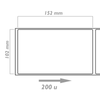 Bematik - Rollo Bobina De 200 Etiquetas Adhesivas Compatibles Con Brother Dk-11241 Dk-1241 102x152mm 10-pack Kt03400