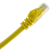 Bematik - Cable De Red Ethernet Cat. 6a Utp De 0,25 M De Color Amarillo Lj03100
