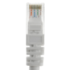 Bematik - Cable De Red Ethernet Cat. 6a Utp De 0,5 M De Color Blanco Lj06200