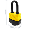 Primematik - Candado De Seguridad Acero Con Protección Exterior Ip44 30mm Arco 80mm Lk03500