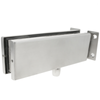 Primematik - Pernio Y Bisagra Fija Superior De Aluminio Para Puerta De Cristal Para Cierrapuertas De Suelo Lk08200