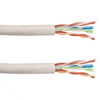 Bematik - Bobina De Cable De Red Ethernet Cat. 5e Utp De 305 M Flexible De Color Gris Lm00400