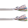 Bematik - Bobina De Cable De Red Ethernet Cat. 5e Ftp De 100 M Flexible De Color Gris Lm01300