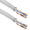 Bematik - Bobina De Cable De Red Ethernet Cat. 6 Utp De 100 M Rígido De Color Gris Lm02100
