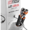 Bematik - Bobina De Cable De Red Ethernet Cat. 6 Utp De 305 M Rígido De Color Gris Lm02200