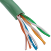 Bematik - Bobina De Cable De Red Ethernet Cat. 5e Utp Cca De 100 M Rígido De Color Verde Lq02100