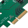 Bematik - Tarjeta Pcie Pci-express A Disco Duro Ssd Ngff M.2 De Un Puerto Ms02200