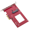 Bematik - Tarjeta Adaptadora De Pcie A Nvme 2.5" U.2 Ssd 4x Ms09000